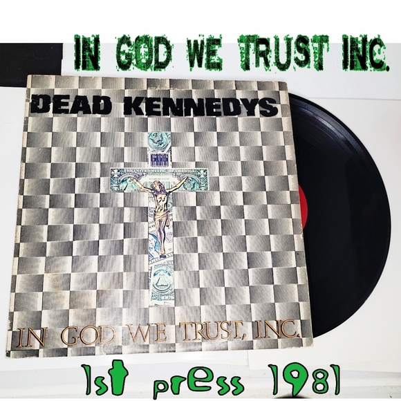 Vintage Other - Dead Kennedys In God We Trust Inc. 1st Usa Press 1981 Vinyl Record